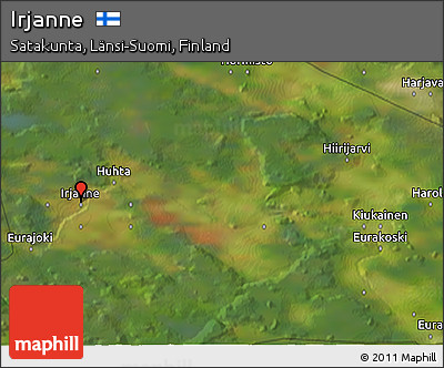Satellite 3D Map of Irjanne