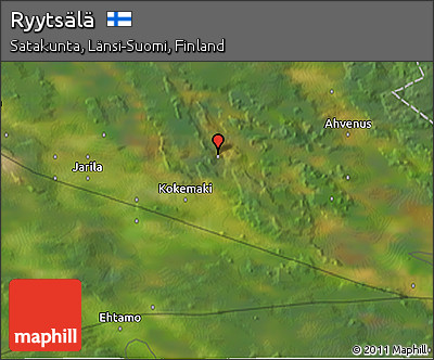Satellite 3D Map of Ryytsälä