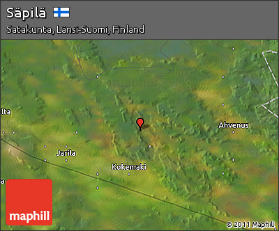 Satellite 3D Map of Säpilä