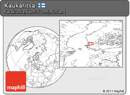 Blank Location Map of Kaukaritsa