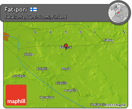 Physical Map of Fatipori
