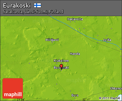 Physical Map of Eurakoski