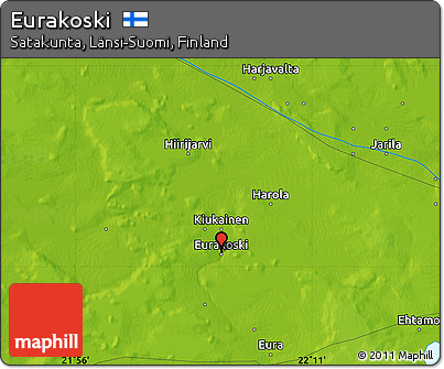Physical Map of Eurakoski