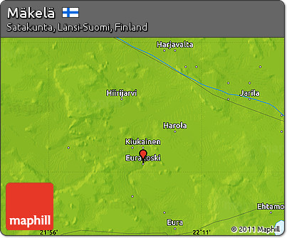Physical Map of Mäkelä