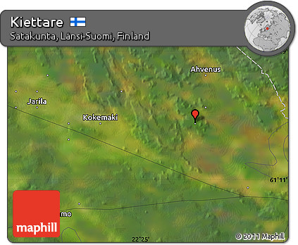 Satellite Map of Kiettare