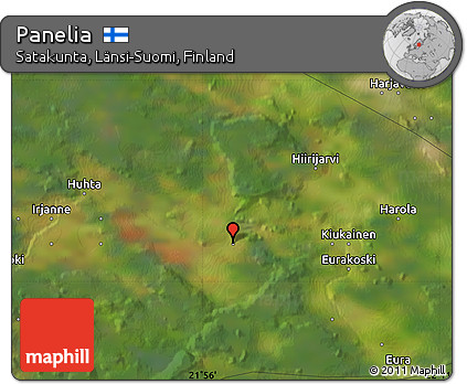 Satellite Map of Panelia