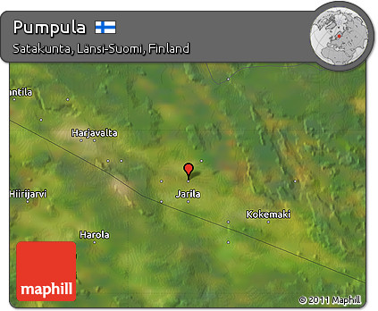 Satellite Map of Pumpula