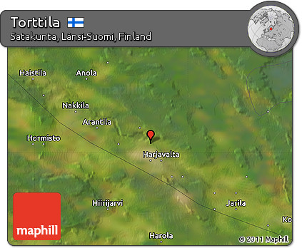 Satellite Map of Torttila