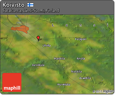 Satellite Map of Koivisto