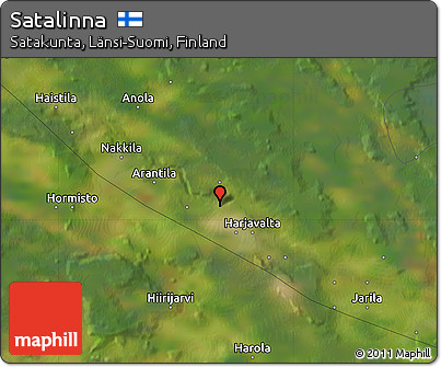 Satellite Map of Satalinna