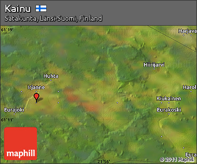 Satellite Map of Kainu