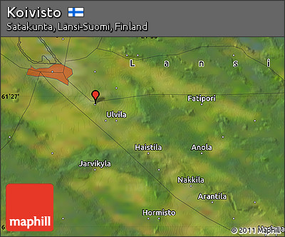 Satellite Map of Koivisto