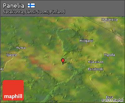 Satellite Map of Panelia