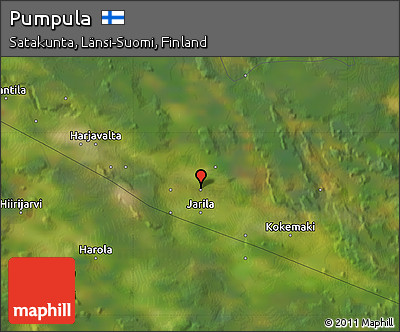 Satellite Map of Pumpula