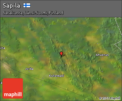 Satellite Map of Säpilä