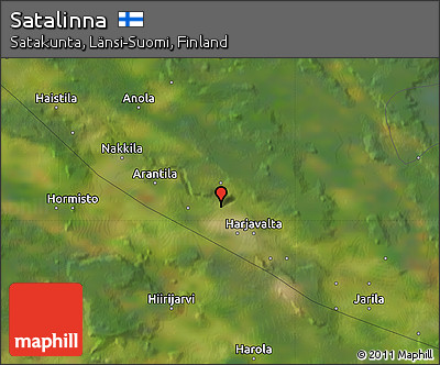 Satellite Map of Satalinna