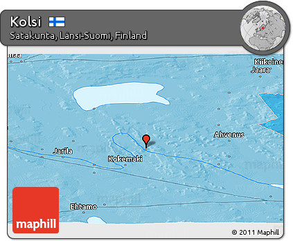 Political Panoramic Map of Kolsi