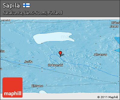 Political Panoramic Map of Säpilä