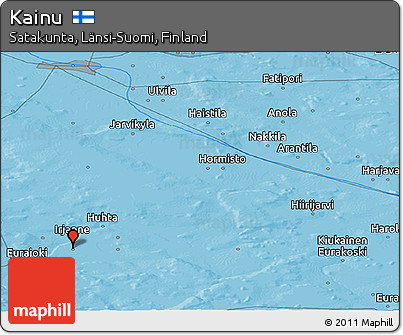 Political Panoramic Map of Kainu