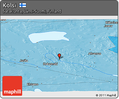 Political Panoramic Map of Kolsi