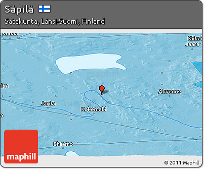 Political Panoramic Map of Säpilä