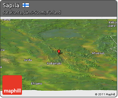 Satellite Panoramic Map of Säpilä