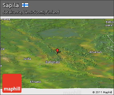Satellite Panoramic Map of Säpilä