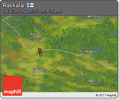Satellite 3D Map of Raskala