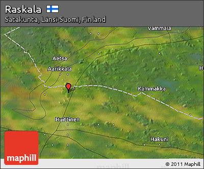 Satellite 3D Map of Raskala