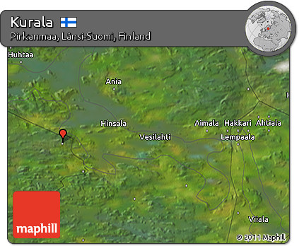 Satellite 3D Map of Kurala