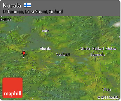 Satellite 3D Map of Kurala
