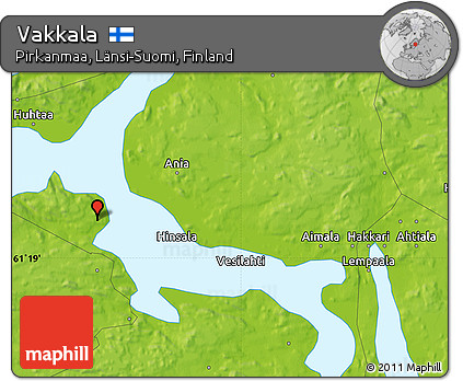 Physical Map of Vakkala