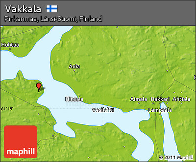 Physical Map of Vakkala
