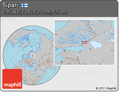 Gray Location Map of Sipari