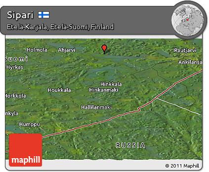 Satellite Panoramic Map of Sipari