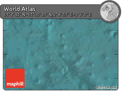 Satellite Map of the Area around 61° 19' 16" N, 2° 37' 30" E