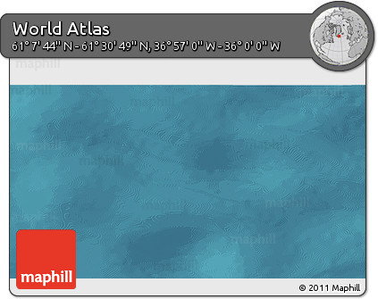 Satellite 3D Map of the Area around 61° 19' 16" N, 36° 28' 30" W