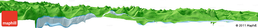 Political Horizon Map of the Area around 61° 19' 16" N, 43° 16' 29" W Political Horizon Map of the Area around 61° 19' 16" N, 43° 16' 29" W