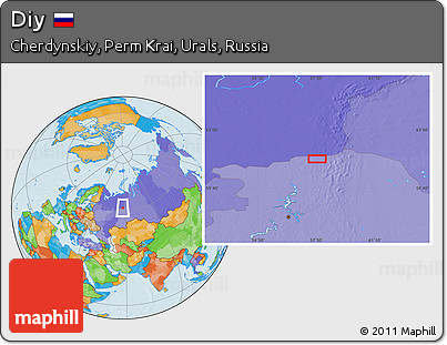 Political Location Map of Diy