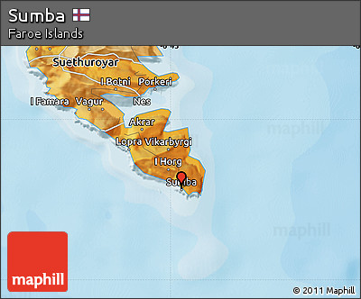 Political Map of Sumba