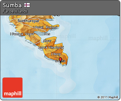 Political Map of Sumba