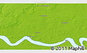 Physical 3D Map of the area around 61° 19' 16" N, 74° 1' 30" E