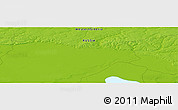 Physical Panoramic Map of the area around 61° 19' 16" N, 76° 34' 29" E