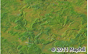 Satellite Map of the area around 61° 39' 52" N, 101° 13' 29" E