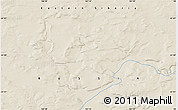 Shaded Relief Map of the area around 61° 39' 52" N, 101° 13' 29" E