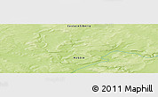 Physical Panoramic Map of the area around 61° 39' 52" N, 101° 13' 29" E