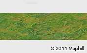 Satellite Panoramic Map of the area around 61° 39' 52" N, 101° 13' 29" E