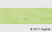 Physical Panoramic Map of the area around 61° 39' 52" N, 106° 19' 29" E