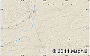 Shaded Relief Map of the area around 61° 39' 52" N, 109° 43' 29" E