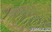 Satellite Map of the area around 61° 39' 52" N, 126° 43' 29" E